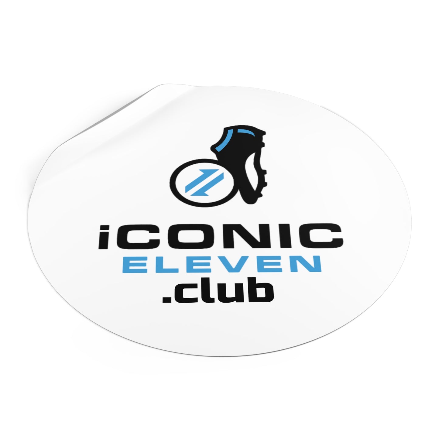 Iconic11 Round Vinyl Sticker